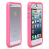 Yousave Accessories Iphone 5 And 5s Bumper Case - Hot Pink