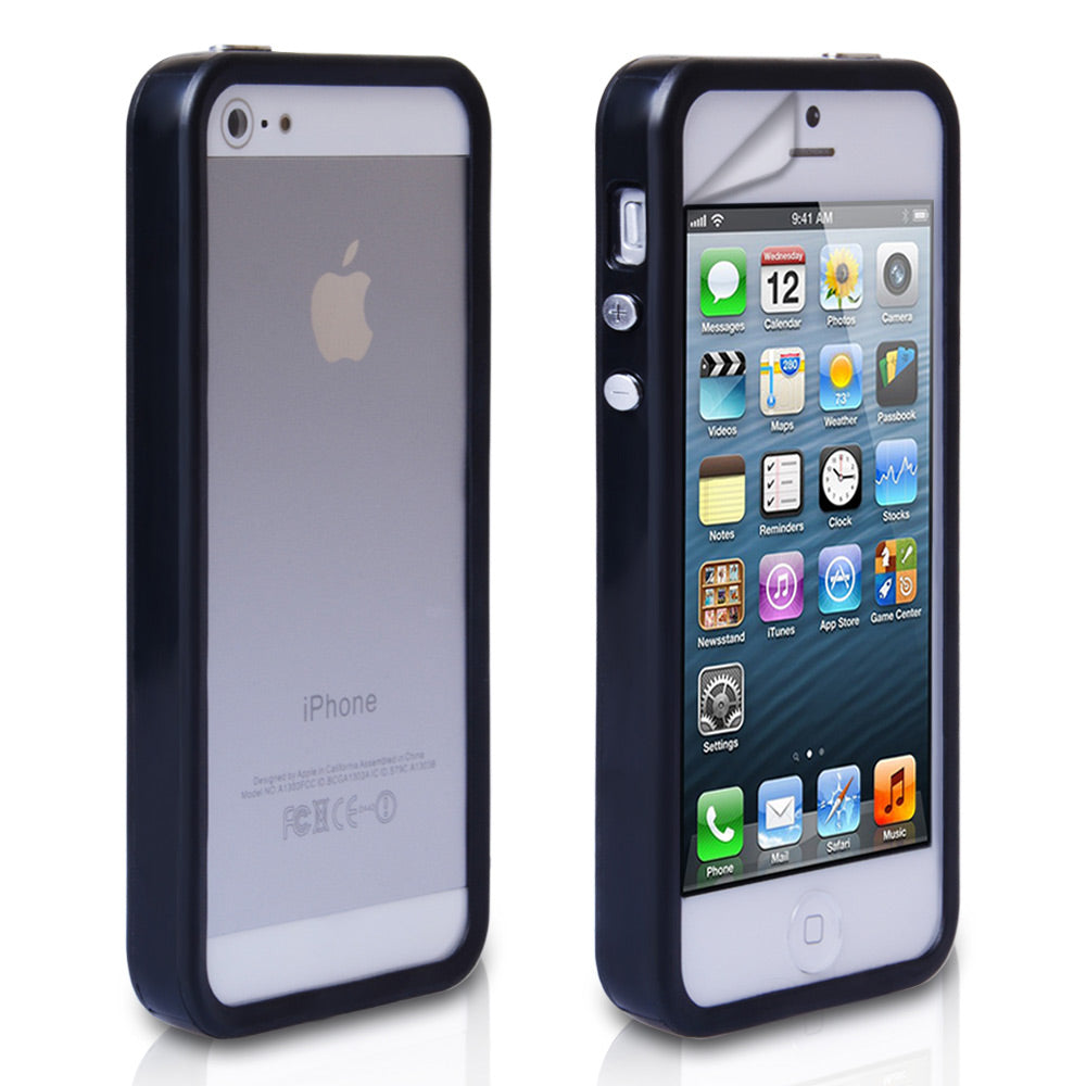 YouSave Accessories iPhone 5 / 5S Bumper Case Black