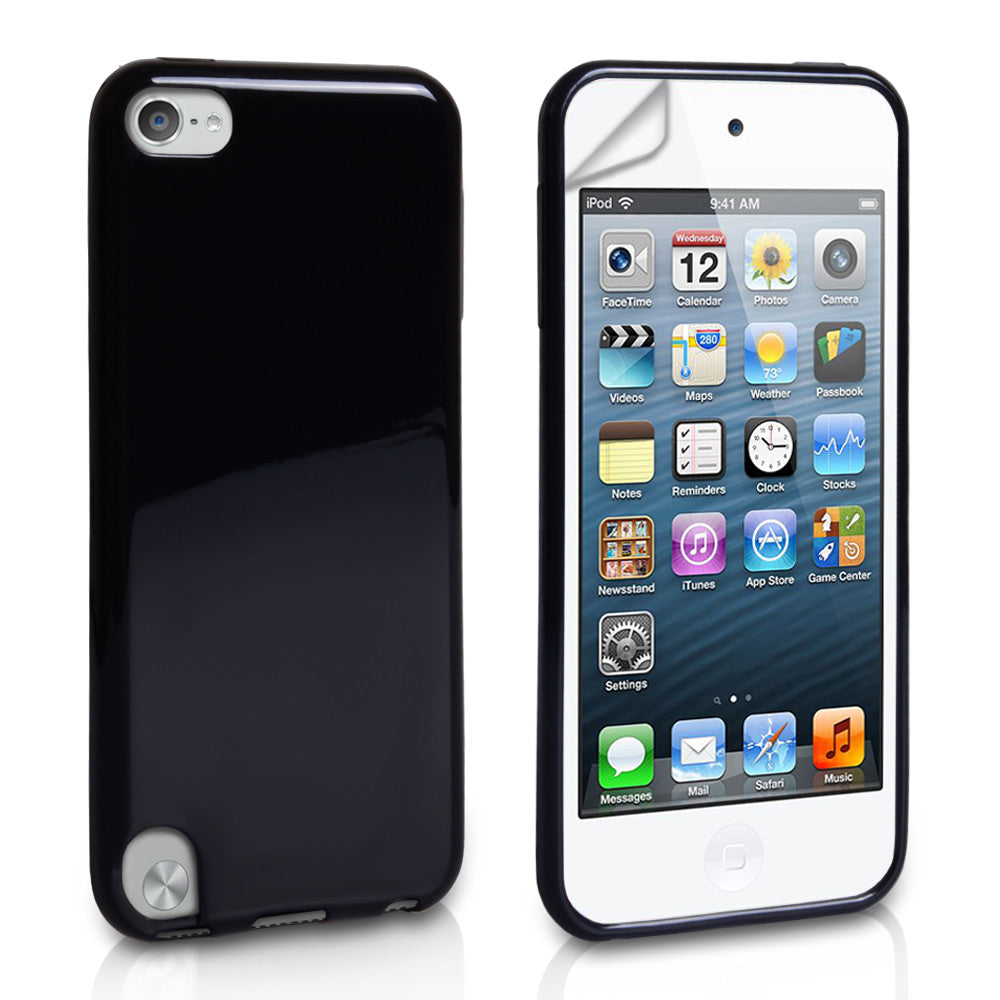 YouSave Accessories iPod Touch 5G Black Glossy Gel Case 