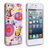 Yousave Accessories Iphone 5 And 5s Jellyfish Gel Case - White