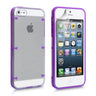 Iphone 5s 6 Dot Hybrid Case - Purple