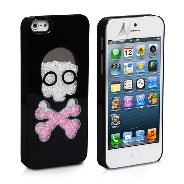 YouSave Accessories iPhone 5 / 5S Skull Hard Case - Black