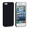 Yousave Accessories Iphone 5 And 5s Hard Hybrid Case - Black