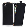 Caseflex Iphone 5c Real Leather Flip Case - Black