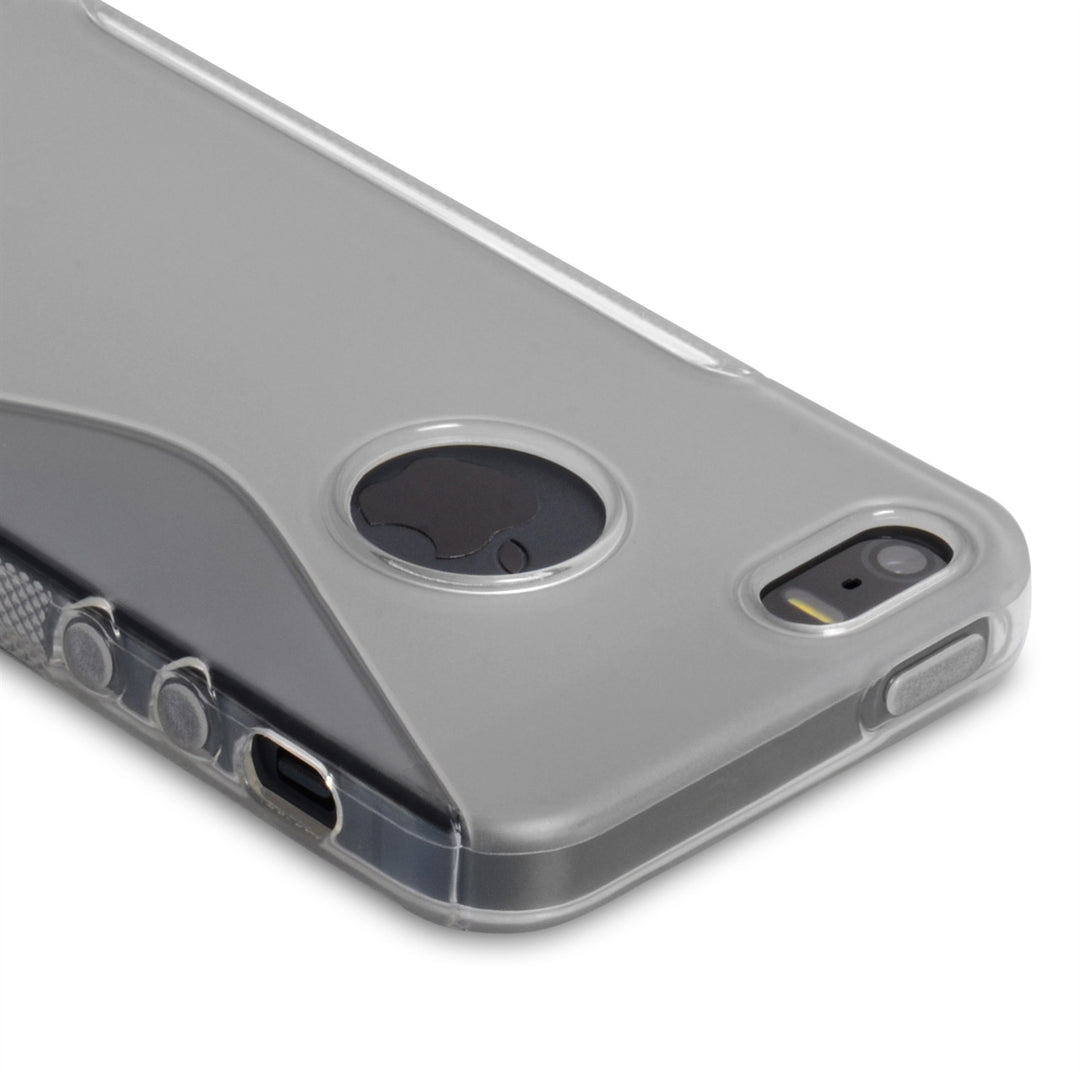 Caseflex iPhone 5 / 5S S-Line Gel Case - Clear