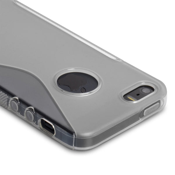 Caseflex iPhone 5 / 5S S-Line Gel Case - Clear