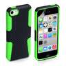 Yousave Accessories Iphone 5c Mesh Combo Case - Green