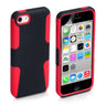 Yousave Accessories Iphone 5c Mesh Combo Case - Red