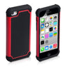 Yousave Accessories Iphone 5c Grip Combo Case - Red