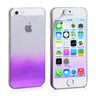 Yousave Accessories Iphone 5 And 5s Raindrop Hard Case - Purple