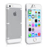 Yousave Accessories Iphone 5s 6 Dot Hard Gel Case - White-Clear