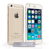 Yousave Accessories Iphone 6 And 6s Ultra - Thin 0.6mm Gel Case - Clear - Mobile Madhouse