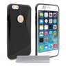 Caseflex Iphone 6 And 6s Silicone Gel S-Line Case - Black