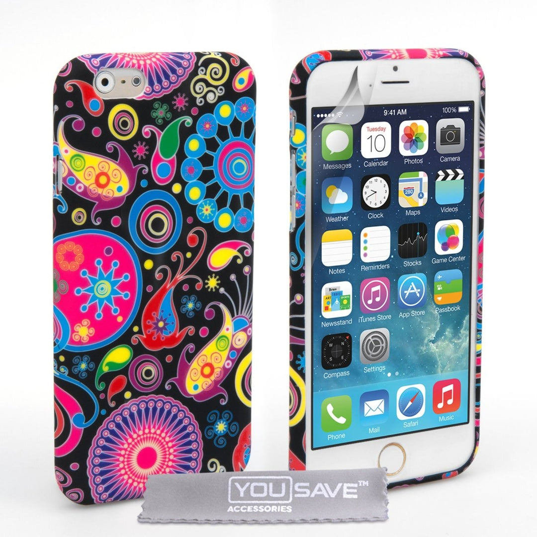 Yousave Accessories Iphone 6 And 6s Jellyfish Silicone Gel Case - Mobile Madhouse