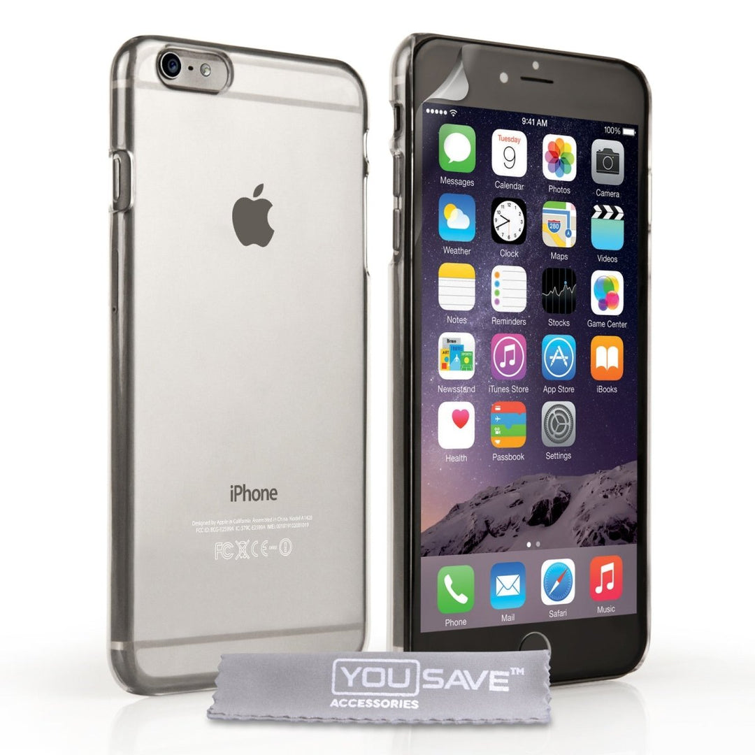 iPhone 6 Plus Hard Case - Crystal Clear - Mobile Madhouse