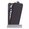 Caseflex Iphone 6 Plus And 6s Plus Real Leather Flip Case - Black