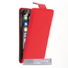 iPhone 6 Plus Leather-Effect Flip Case - Red