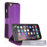 Iphone 6 Plus And 6s Plus Leather-Effect Wallet Case - Purple