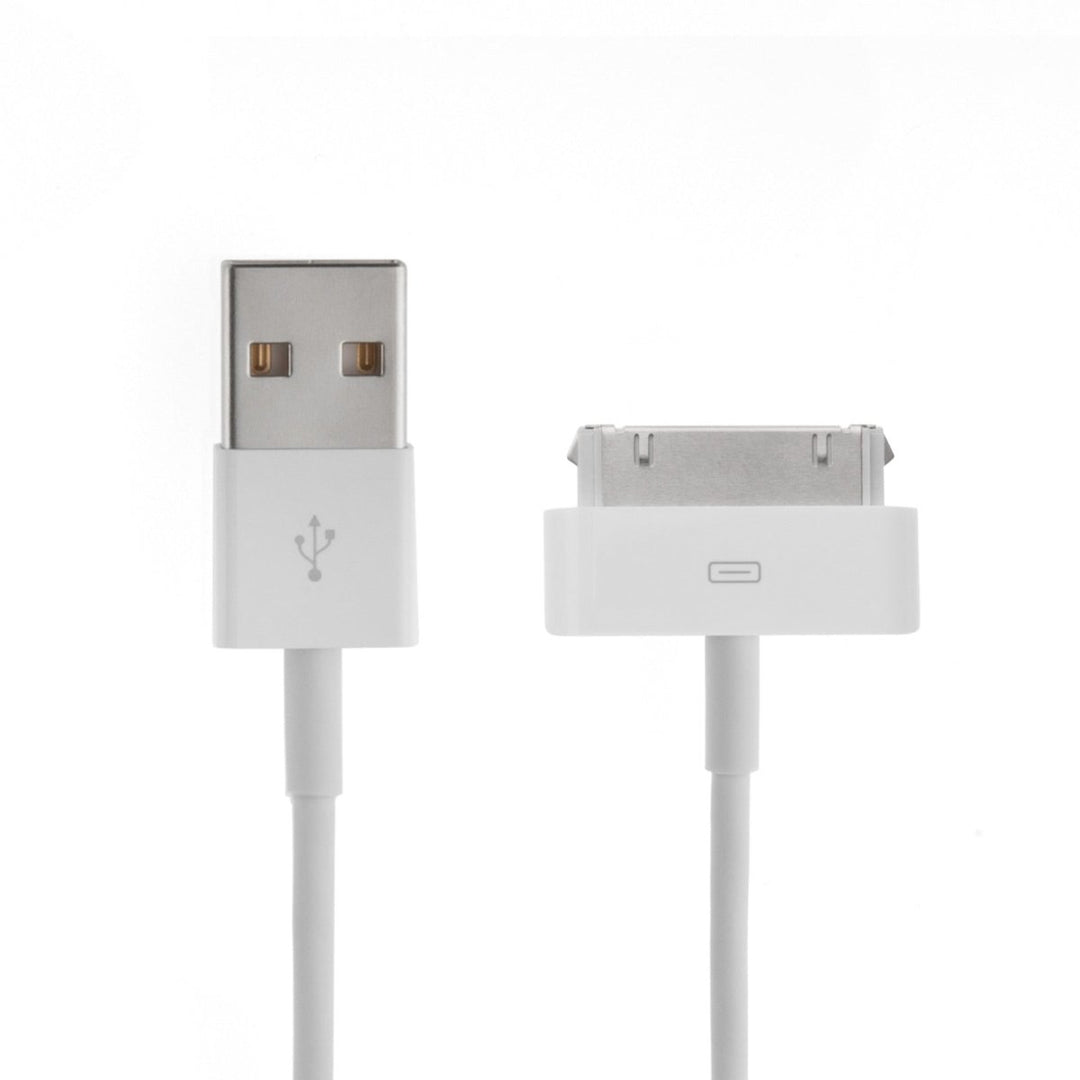 Official Apple 30 - Pin To USB Cable For Iphone 3G/3Gs, Iphone 4/4S - Mobile Madhouse