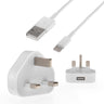 Official Apple UK USB Charger A1399 And USB Cable Accessory Pack For Iphone 7 / 7 Plus / 6 Plus / 6s Plus / 6 / 6s / 5 / 5c And 5s