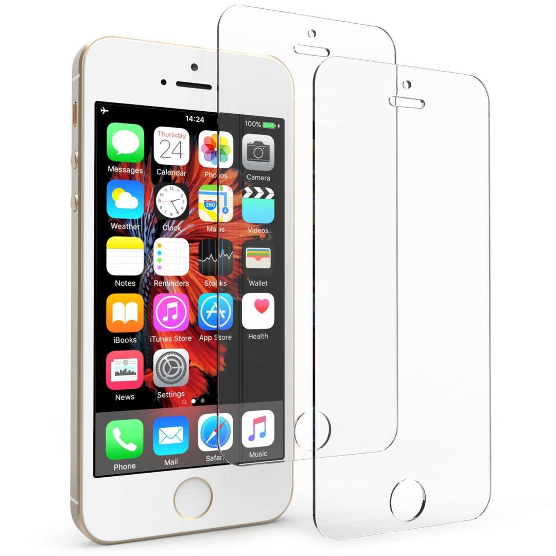 Iphone 5 And 5s / SE Glass Screen Protector - Twin Pack - Mobile Madhouse