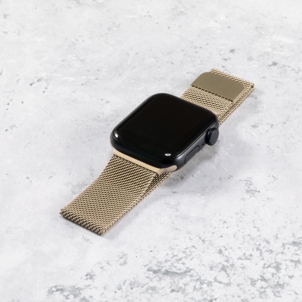 Milanese Loop Stainless Steel Adjustable Metal Strap for Apple Watch