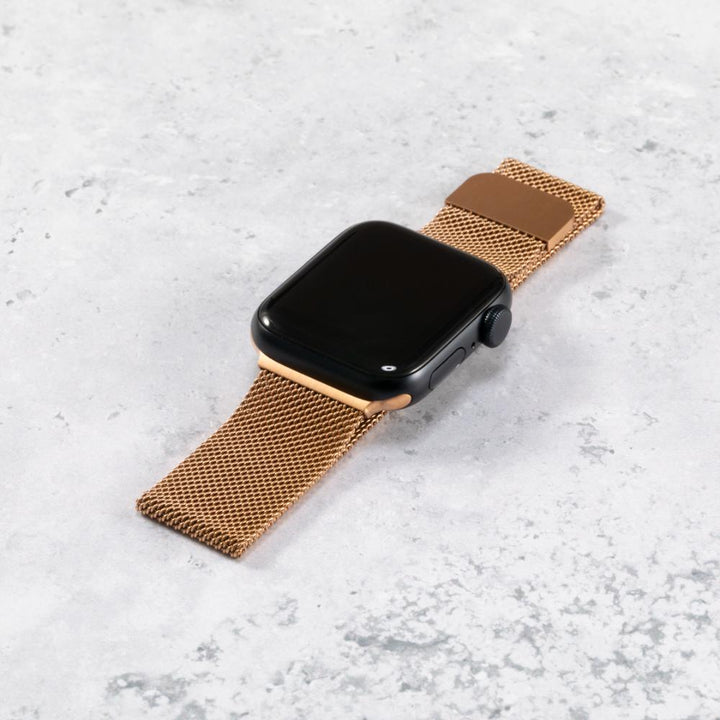 Milanese Loop Stainless Steel Adjustable Metal Strap for Apple Watch