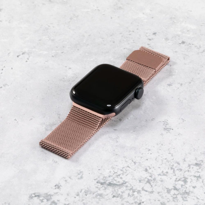 Milanese Loop Stainless Steel Adjustable Metal Strap for Apple Watch
