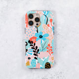 Retro Floral Tough Phone Case  iPhone 17 