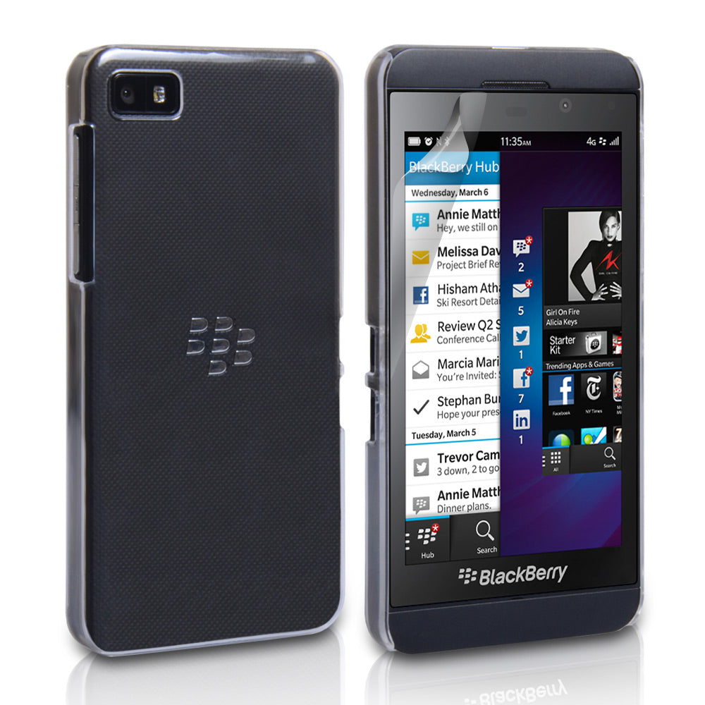 YouSave Accessories Blackberry Z10 Clear Hard Case