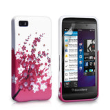 YouSave Accessories Blackberry Z10 Floral Bee Silicone Gel Case