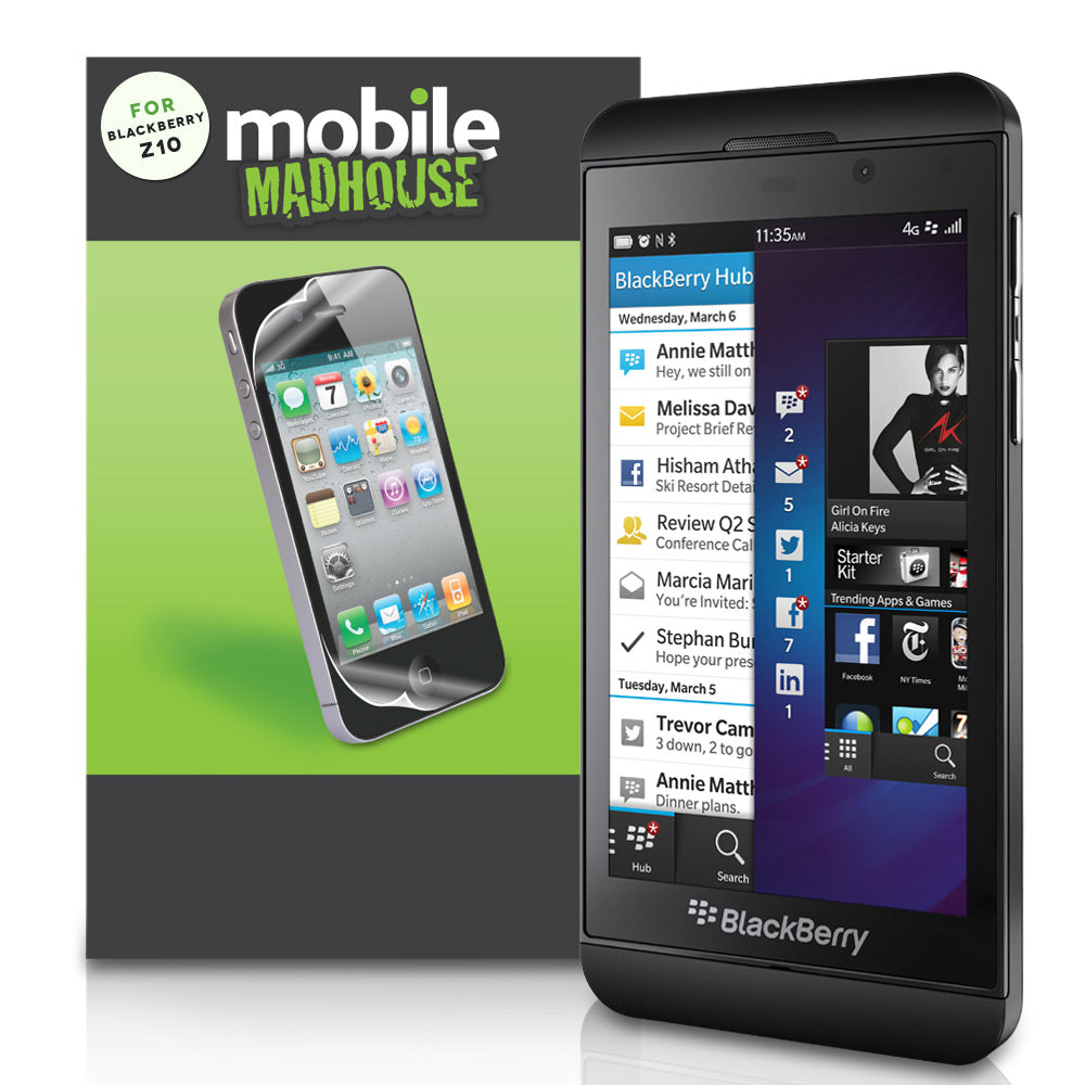 YouSave Accessories Blackberry Z10 Screen Protectors x3
