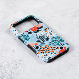 Baby Blue Floral Tough Phone Case  iPhone 17 Pro Max