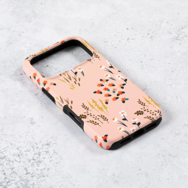 Blush Pink Floral Tough Phone Case  iPhone 17 Pro Max - alternate view