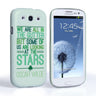 Caseflex Samsung Galaxy S3 Wilde Stars Quote Hard Case White-Green