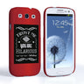 Caseflex Samsung Galaxy S3 Bourbon Whiskey Quote Hard Case – Black