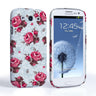 Samsung Galaxy S3 Hard Case - Vintage Roses Blue