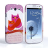 Caseflex Samsung Galaxy S3 Mummy Owl Hard Case – Purple And Pink