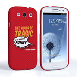 Caseflex Samsung Galaxy S3 Stephen Hawking Quote Case