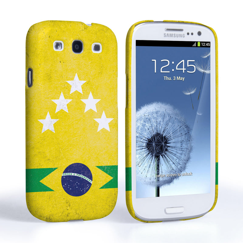 Caseflex Samsung Galaxy S3 Brazil 5-Star Retro World Cup Case