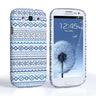 Caseflex Samsung Galaxy S3 Fairisle Case – Blue With White Background