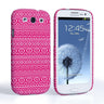 Caseflex Samsung Galaxy S3 Fairisle Case – Pink And White