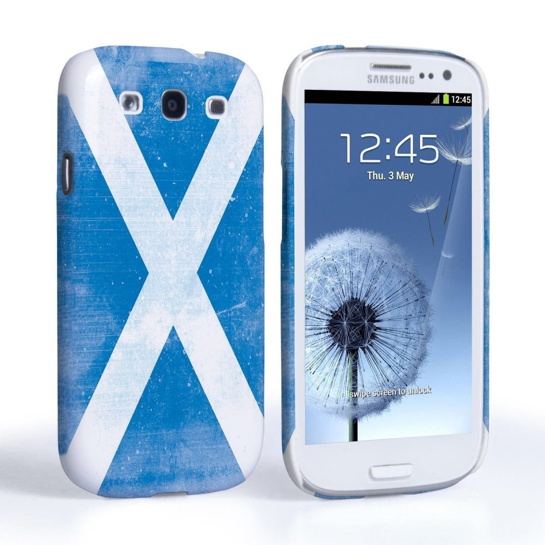 Caseflex Samsung Galaxy S3 Retro Scotland Flag Case - Mobile Madhouse