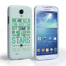 Caseflex Samsung Galaxy S4 Wilde Stars Quote Hard Case – White-Green