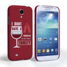 Caseflex Samsung Galaxy S4 ‘Really Thirsty’ Quote Hard Case – Red
