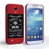 Caseflex Samsung Galaxy S4 Bourbon Whiskey Quote Hard Case – Black