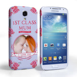 Caseflex Samsung Galaxy S4 ‘1st Class Mum’ Vintage Floral Hard Case 