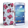 Samsung Galaxy S4 Roses Hard Case – Light Blue