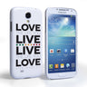 Caseflex Samsung Galaxy S4 Bob Marley Quote Case