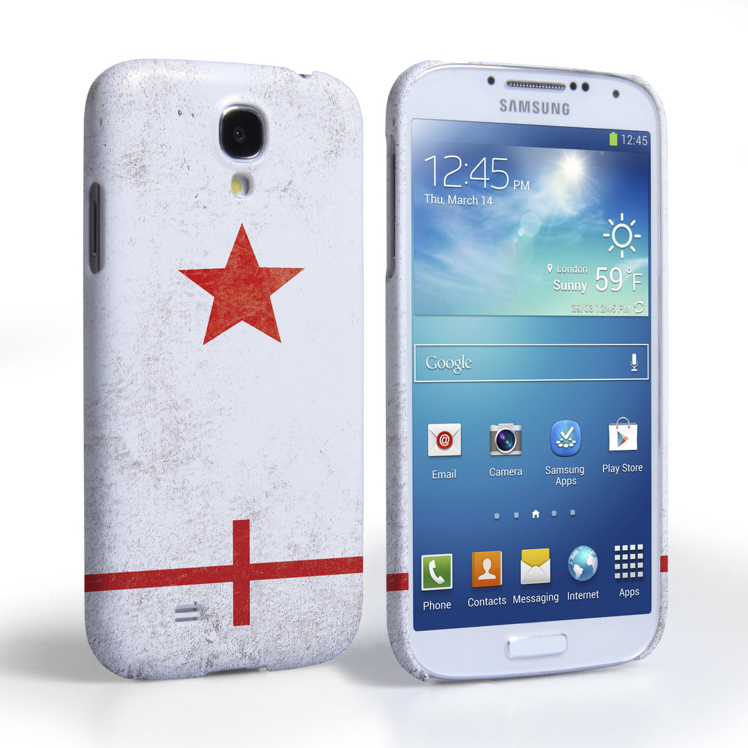 Caseflex Samsung Galaxy S4 England Retro World Cup Case